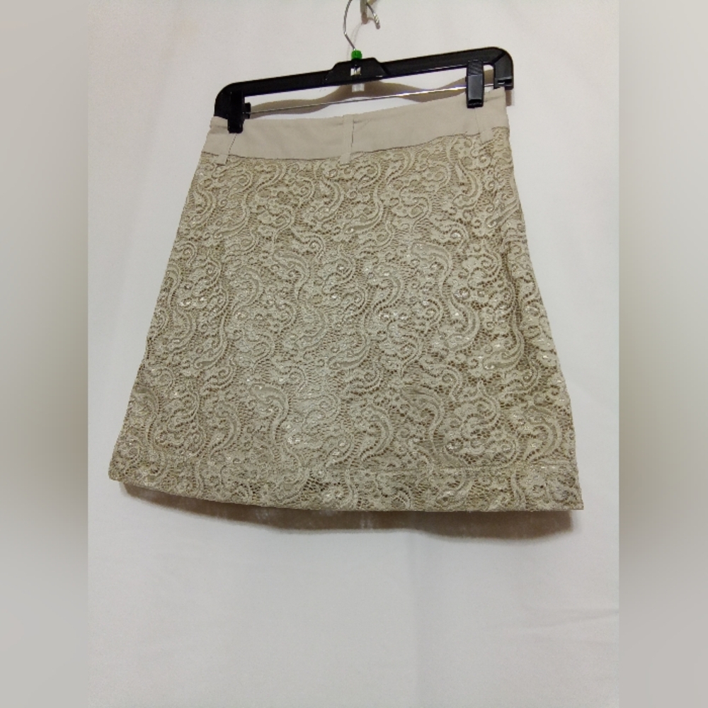 Golf skort 🌷 Daily Sports -Beige Size 6.  Skirt with shorts under. Lace pattern - Picture 7 of 15